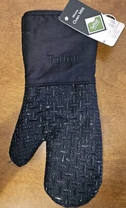 Extra Long Oven Mitt Black Teflon EcoElite Water/Heat Repellent  - Picture 1 of 5