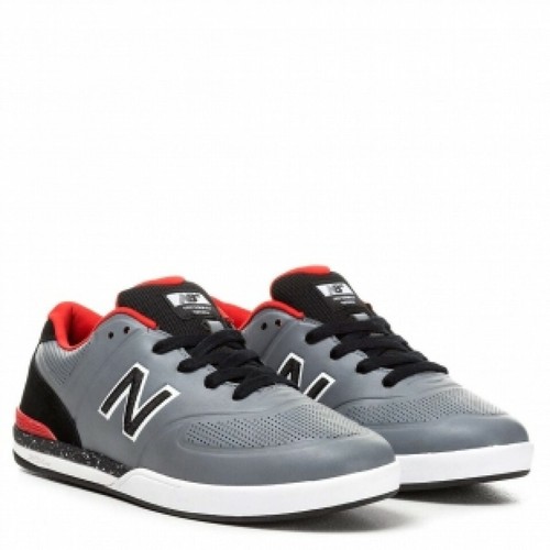 Scarpe uomo NEW BALANCE NUMERIC GRIGIO ROSSO taglia 8 nuove con scatola