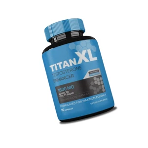 TITAN XL 100% Natural Dietary Supplement For Men, 1 Bottle (90 Capsules) - Picture 1 of 3