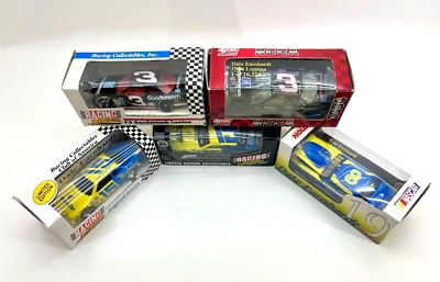 Lot of 5 Action 1/64 Scale Dale Earnhardt #3, #8 and #15 NASCAR Diecast - Image 1 of 4