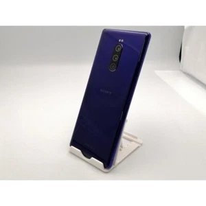 SONY XPERIA 1 SOV40 Unlocked Purple Cell Smart phone Android used Japan Working - Zdjęcie 1 z 1