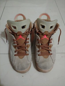 Size 9 - Jordan 6 Retro x Travis Scott Mid British Khaki - Picture 1 of 12