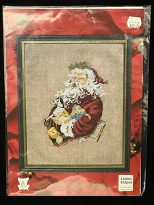 Permin of Copenhagen Santa Cross Stitch Leaflet Chart Christmas 150205 Holidays - Picture 1 of 5