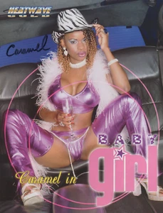 Pornostar CARAMEL seltenes signiertes 8,5"x 11" Foto! Autogramm AVN - Bild 1 von 2