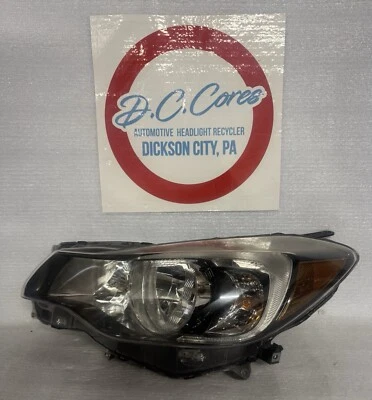⭐️USED⭐️REPAIRED⭐️2015-2016 Subaru Impreza Left Halogen Side Headlight - Image 1 of 4