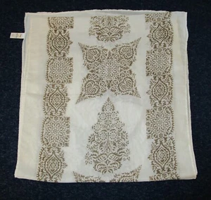 Gap NWOT Cream Taupe Print Oblong Scarf - Picture 1 of 5