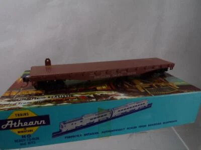 Boxed Athearn 50' flat car HO gauge                                         1J26 - Image 1 of 4