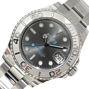 ROLEX Yacht Master 37 Slate 268622 PT watch women TO186300 - Picture 1 of 10