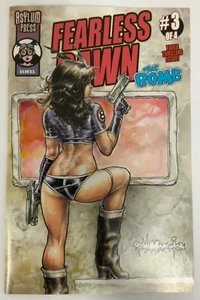 Fearless Dawn The Bomb 3 Cover A Asylum Press Steve Mannion - Picture 1 of 2