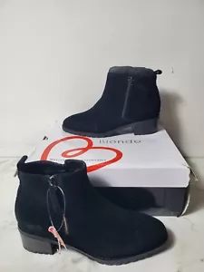 Blondo Samara wasserdichte Stiefeletten, schwarzes Wildleder, Damen 6,5 M - Bild 1 von 8