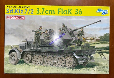 Dragon 6541 1/35 sd.kfz.7/2 3.7cm Flak 36  (Plastic model) - Image 1 of 4