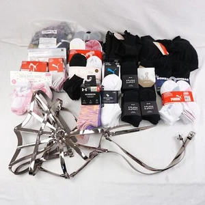 Bombas, Under Armour, Pumas & More Children's Socks & Adult Lingerie Lot of 21 - Picture 1 of 24
