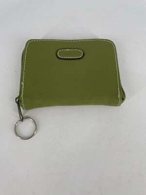Rosetti Change Wallet - Green pebbled Vinyl - Image 1 of 4