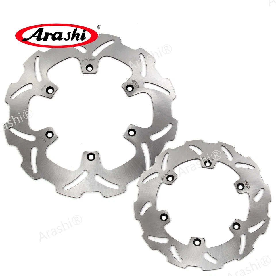 Fixed Front Rear Brake Disc Rotor fit Suzuki DR-Z400E DR-Z400S 2000-2021 DRZ400E - Image 1 of 4