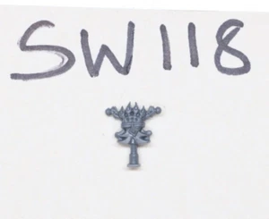 SPACE MARINES SPACE WOLVES BANNER TOPPER GIOCHI OFFICINA WARHAMMER SW118 - Foto 1 di 1