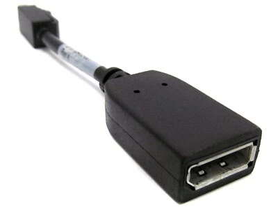HP Mini DisplayPort to DisplayPort Adapter Cable HP P/N 703216-001 - Image 1 of 2