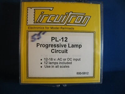 Circuitron 800-5812 PL-12 Progressive Lamp Circuit  NIP - Image 1 of 2