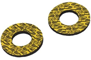 Donuts De Agarre Renthal Para Motocross Enduro Supermoto Amarillo/Negro - Imagen 1 de 1