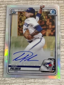2020 Bowman Chrome 1st Trent Palmer Refractor Auto /499 Jays HOT ROOKIE RC SP V - Picture 1 of 2