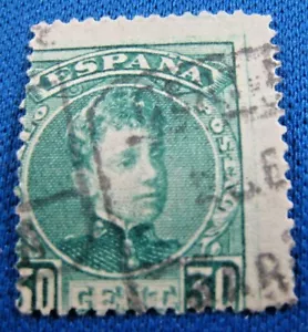 SPAIN 1901 - SCOTT # 283b USED (V2s1) - Picture 1 of 3