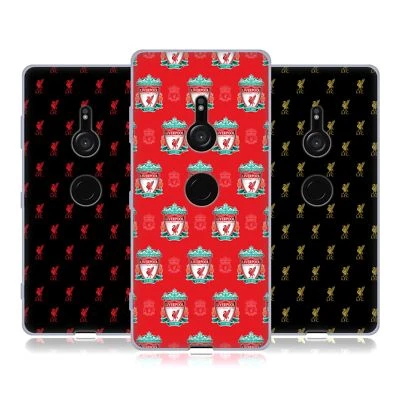 LIVERPOOL FC LFC CREST & LIVER BIRD PATTERNS SOFT GEL CASE FOR SONY PHONES 1 - Image 1 of 4
