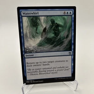 2014 MTG Waterwhirl - Instant KTK Khans of Tarkir 60/269 Uncommon Blue Magic - Picture 1 of 2