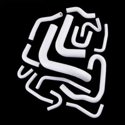 Manguera de calefacción de radiador de silicona blanca para camioneta Toyota 4Runner 3,0 L LHD 1990-1995 Foto 1 de 4