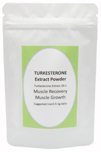 Turkesterone Extract Powder 20:1 Libido Booster,Muscle Growth,Muscle Recovery - Picture 1 of 3