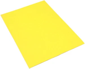 Creativity Street WonderFoam - Yellow, 10 Sheets, 9"x12", 1/16" Thick Craft Foam - Picture 1 of 1