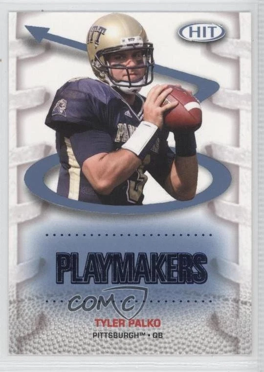 2007 SAGE Hit Playmakers Blue Tyler Palko #P39 Rookie RC - Image 1 of 2