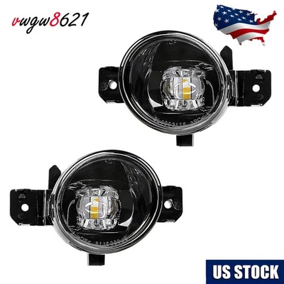 Luzes de neblina para 07-18 Nissan Altima / 07-14 Maxima/ 04-19 Sentra com lâmpadas de LED - Imagem 1 de 4