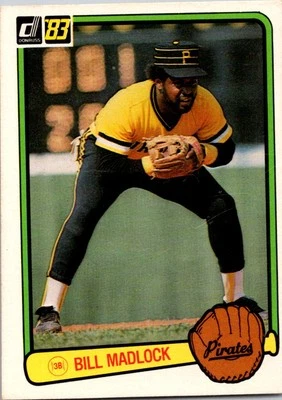 Bill Madlock 1983 Donruss #311 Pittsburgh Pirates - Image 1 of 2
