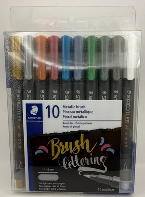 Cepillo Staedtler Letras Cepillo Metálico, 10pk (8321TB10A6) Foto 1 de 2