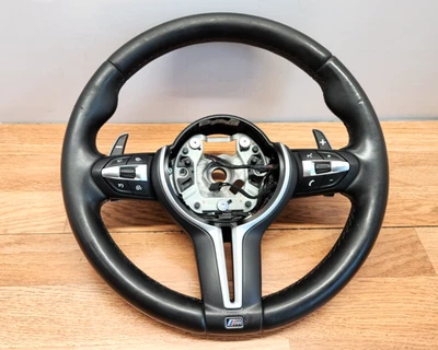 ✅ Volante térmico OEM BMW F10 F06 F12 F13 M5 M6 M6 Sport con palancas de cambio Foto 1 de 4