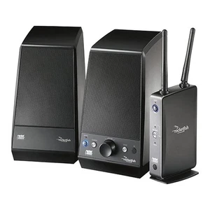 ROCKETFISH Wireless Bookshelf Speaker System RF-RBWS01 WITH WIRELESS REMOTE - Picture 1 of 9
