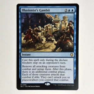 ILLUSIONIST'S GAMBIT MTG BLC - MAGIC THE GATHERING KARTE IN NEU - Bild 1 von 1