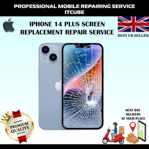 IPHONE 14 PLUS LCD SCREEN REPLACEMENT SERVICE - Picture 1 of 4