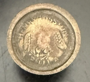 Henry Disston Philadelphia Hand Saw Medallion 1845 RARE No Saw Antique - Picture 1 of 5