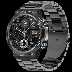 MAX18 Men Smartwatch AMOLED1.43inch Big Screen BT Calls Gesture Control AI Voice - Picture 1 of 1