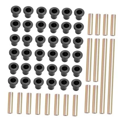  Kit de bujes de brazo de control delantero y trasero compatible con 2013-2019 tono cobre y negro Foto 1 de 4