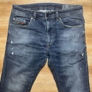 Diesel Denim Jogginghose Herren 30x32 Blau Thommer-CB-NE Dark Thrashed Modern 069HI - Bild 1 von 19