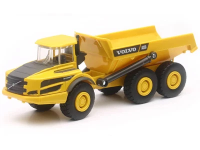 Volvo A25G Dump Truck Yellow Diecast Model by New Ray - Image 1 of 3