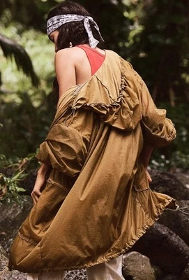 Free People Movement Alchemy Float On Parachute Parka Jacket M/L - Image 1 of 4