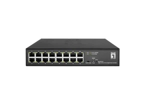 LevelOne Switch 16x GE GES-2216 Hilbert 10" - Photo 1/4
