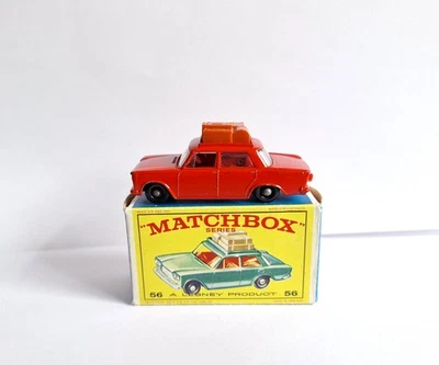 matchbox 56 fiat 1500 red ! E box - Image 1 of 4
