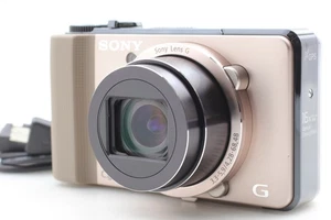 [MINT] Sony Cyber-shot DSC-HX9V 16.2MP Digital Camera Gold From JAPAN - Picture 1 of 12