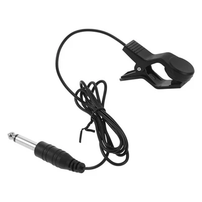 MARKENLOS Clip-On Microphone Acoustic Guitar Tonabnehmer Gitarrenmikrofon Gitarrentuner