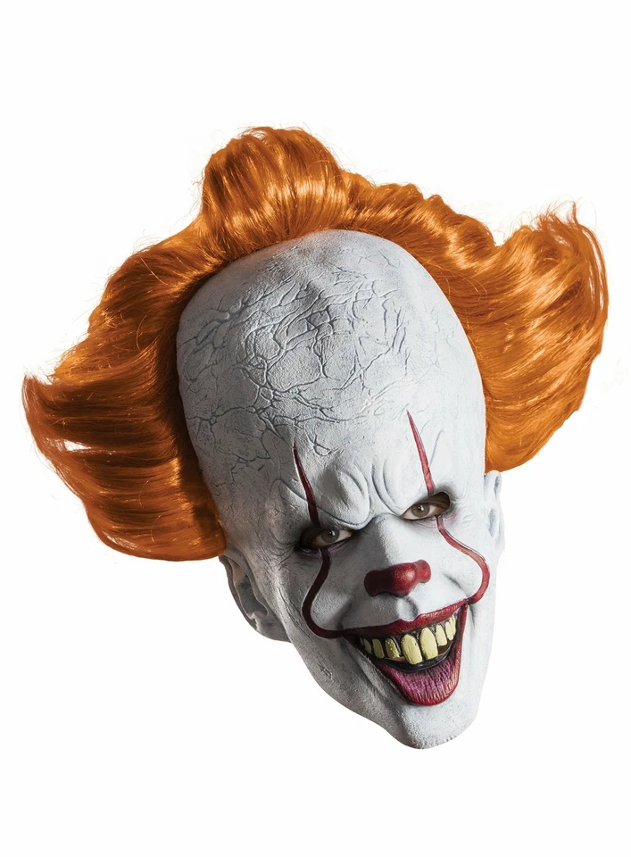 Pennywise 2017 - Kostüm Maske Halloween Fasching - Lizenzierte Filmmaske des - Bild 1 von 1
