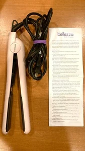 Bellezza Hair Flat Iron Straightener Power 42W 5 Heat Settings 8 Ft. Cord - Picture 1 of 12