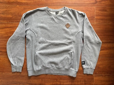 RVCA Hombre Cuello Redondo Gris Talla Mediana Foto 1 de 4